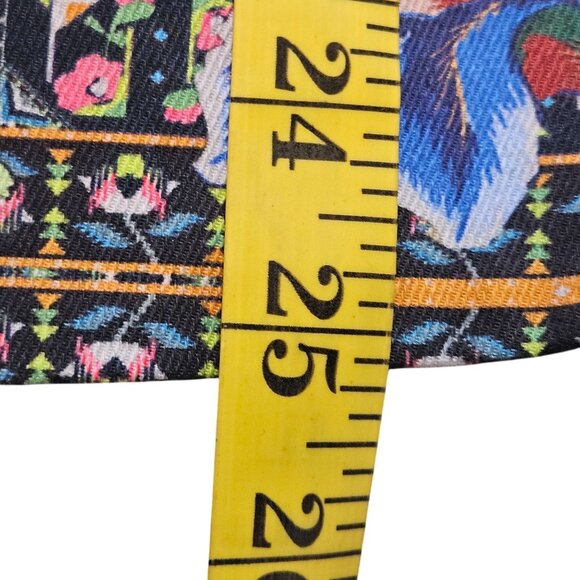 Johnny Was Womens Pete & Greta Floral Boho Print Jacket S Art to Wear Whimsygoth - Picture 13 of 15